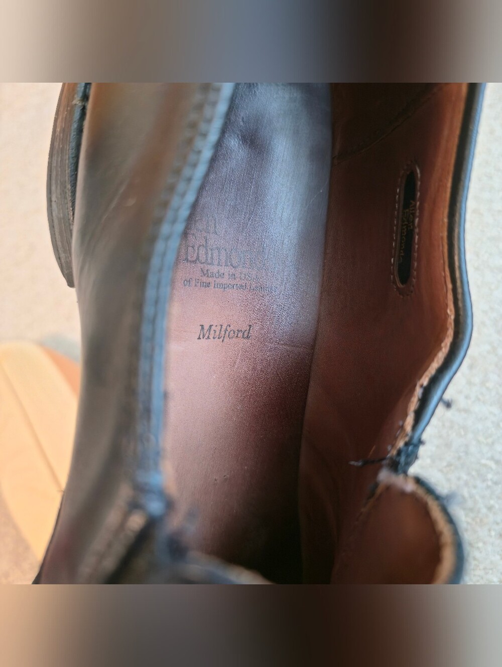 Allen Edmonds Milford Men's Loafer Dress Shoes Size 12D Color Black - Picture 10 of 11